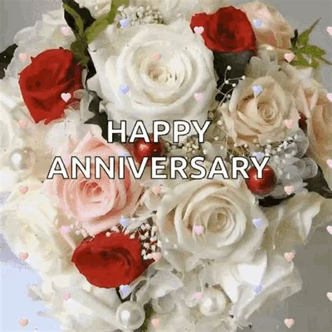 glitter happy anniversary gif